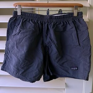 Women’s gray Patagonia Baggies 5” shorts